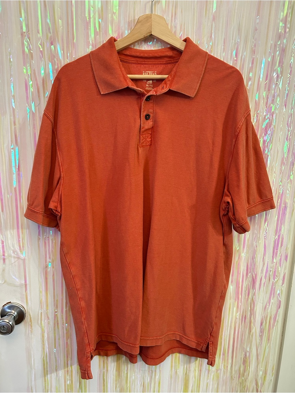 Classic Men's Redhead Polo Shirt - Rust Orange